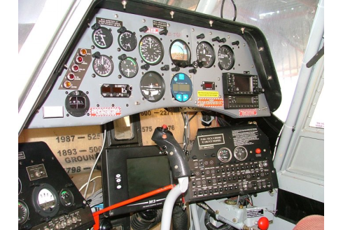 Aircraft equipped with modern equipment
