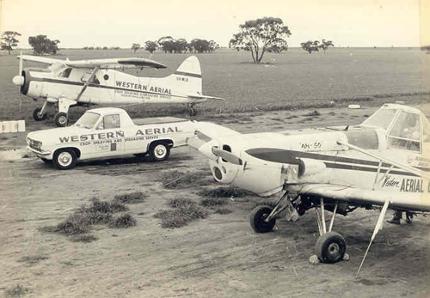 Aircrafts provided by Western Aerial